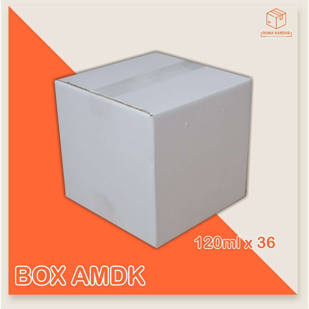 

Box AMDK PUTIH (120MLX36) 21x21x20cm box packing | kardus packing | kardus box air minum dalam kemasan