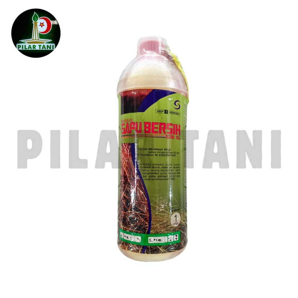HERBISIDA SAPU BERSIH 530 SL / RACUN SISTEMIK GULMA DAUN 1L / RACUN RUMPUT