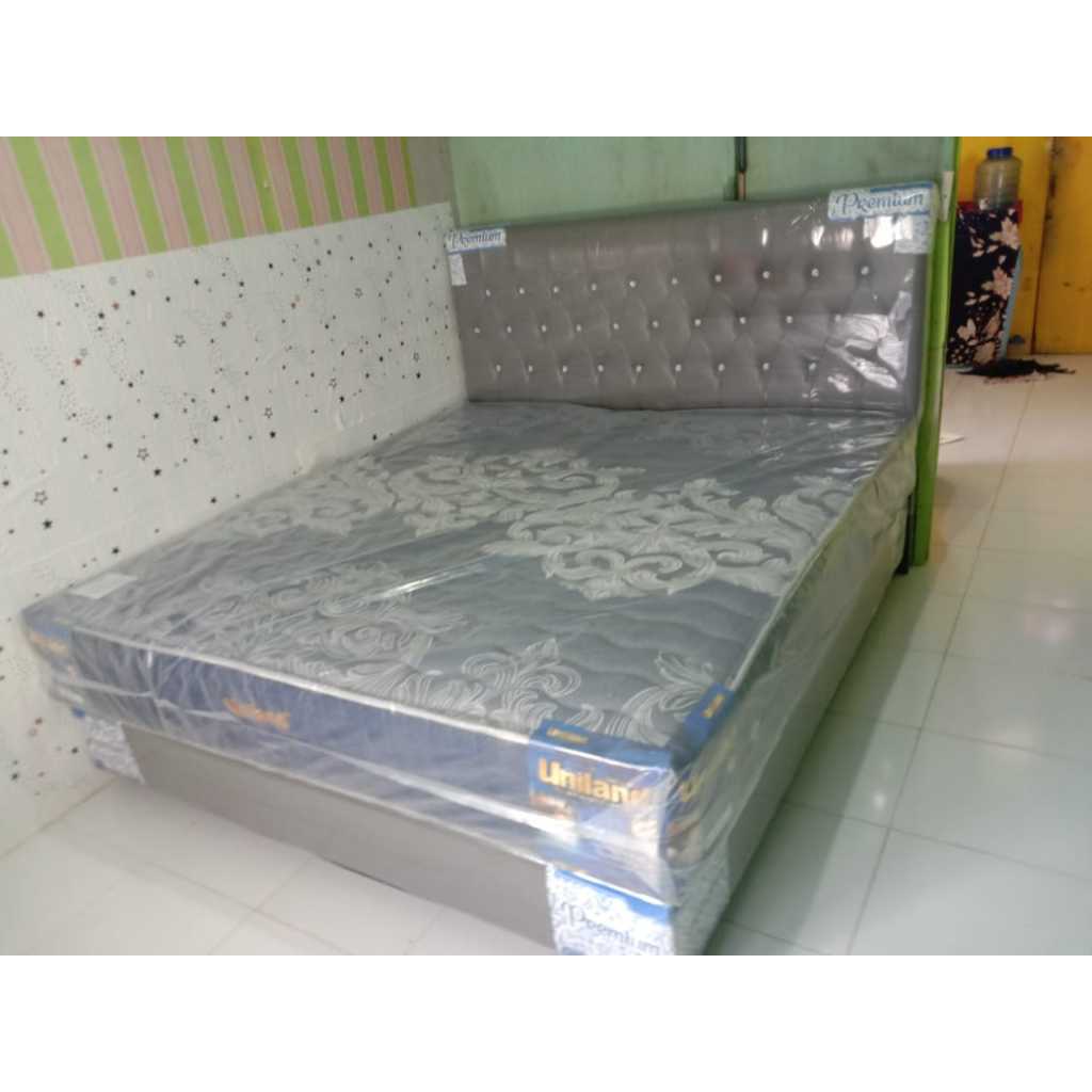 SPRINGBED SET DIVAN + KASUR SPRINGBED UNILAND 160X200 I 180X200