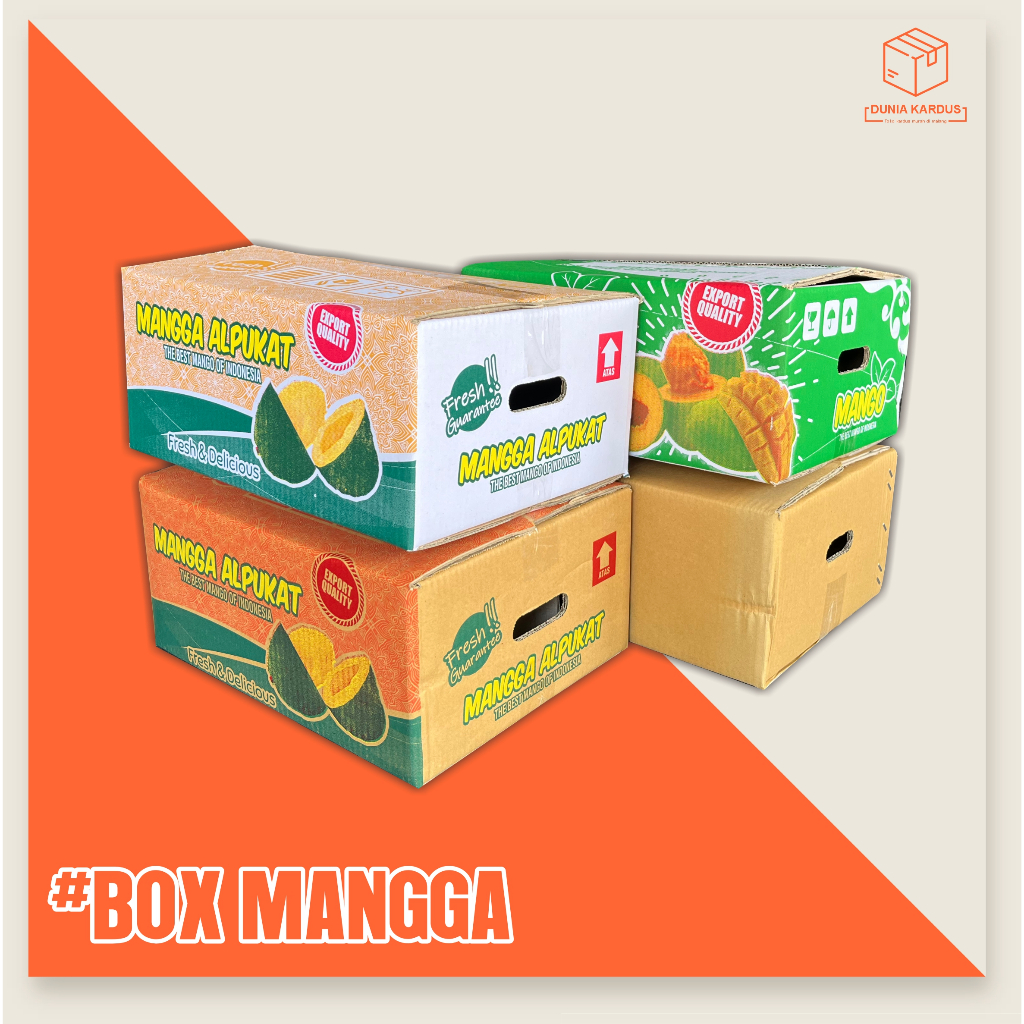 BOX MANGGA ISI 12 PLUS SEKAT 34x26x15 cm /kardus box mangga alpukat/box mango/box mangga alpukat/box