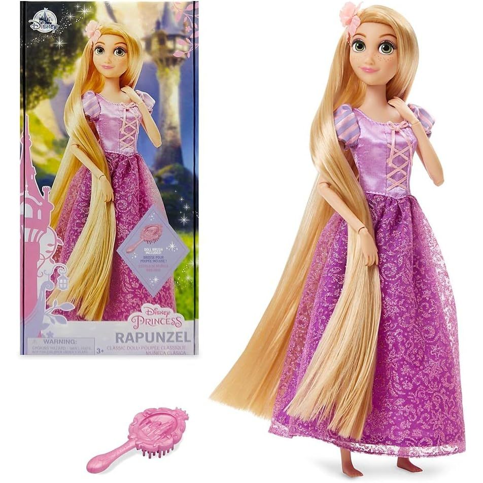 SALE DISNEY STORE GIRL'S DISNEY PRINCESS CLASSIC DOLL (RAPUNZEL FROM TANGLED), 11 INCHES, INCLUDES