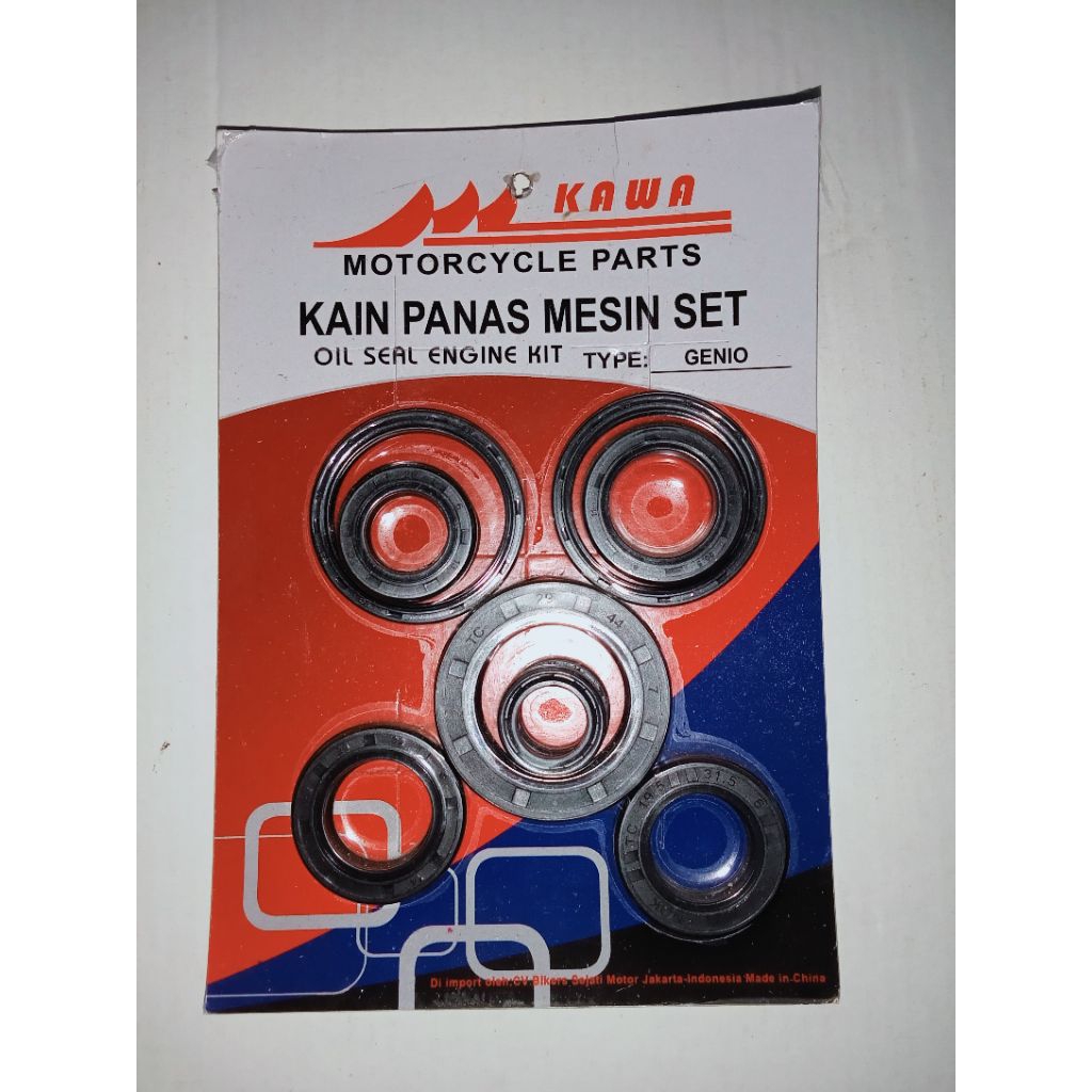 SEAL OIL KOMPLIT GENIO BEAT DELUXE