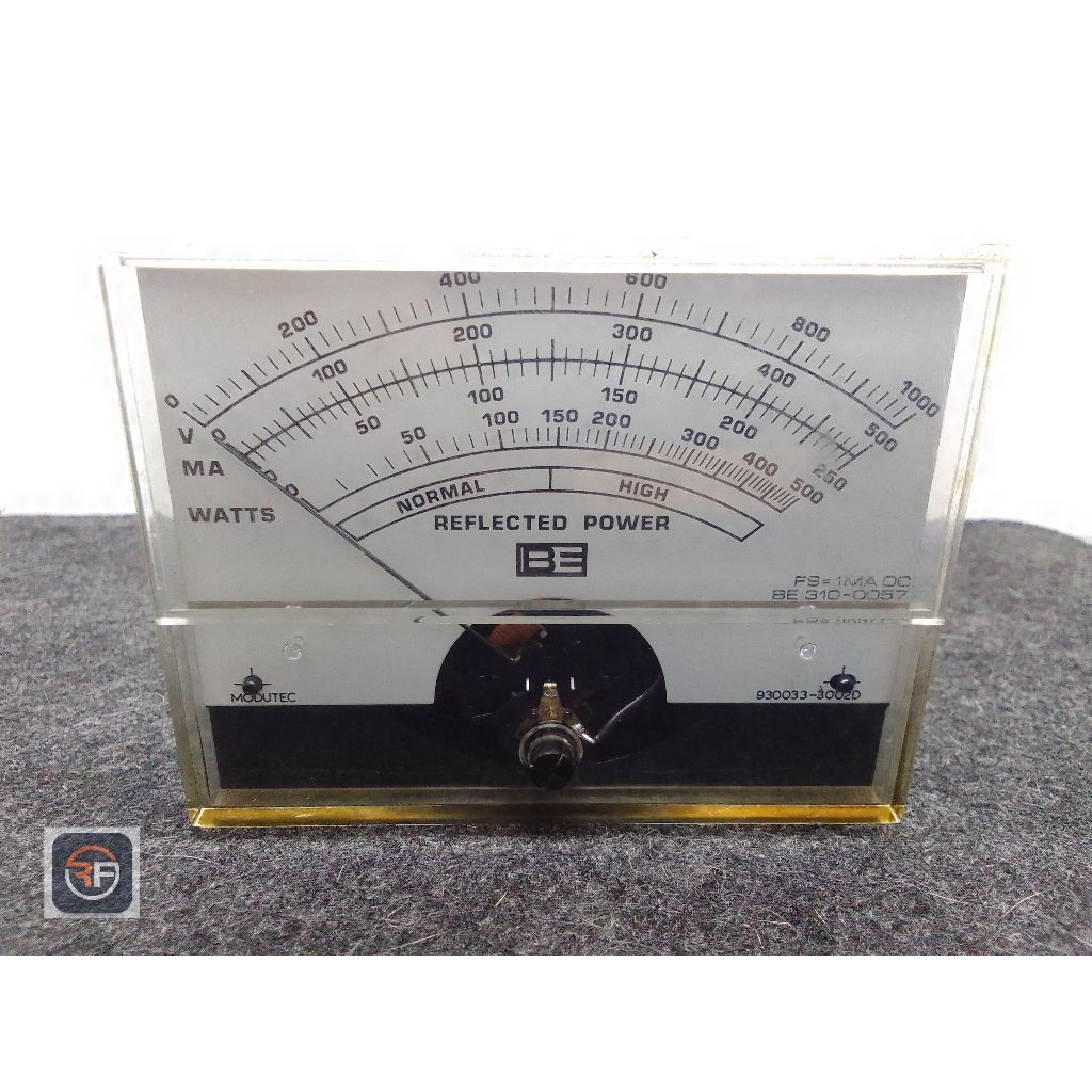 VU Meters jarum analog SWR modutec