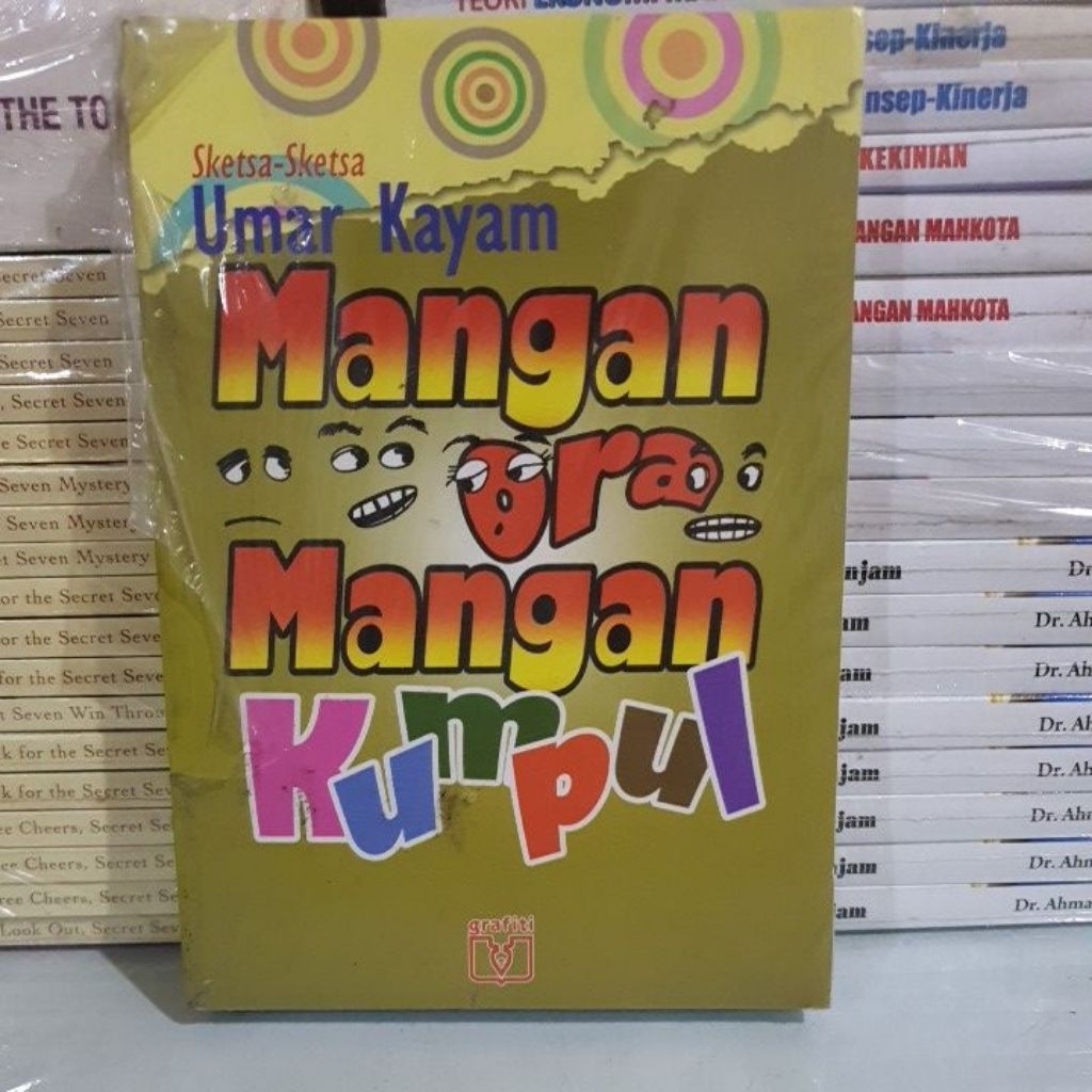 BUKU ORIGINAL SKETSA-SKETSA UMAR KAYAM MANGAN ORA MANGAN KUMPUL