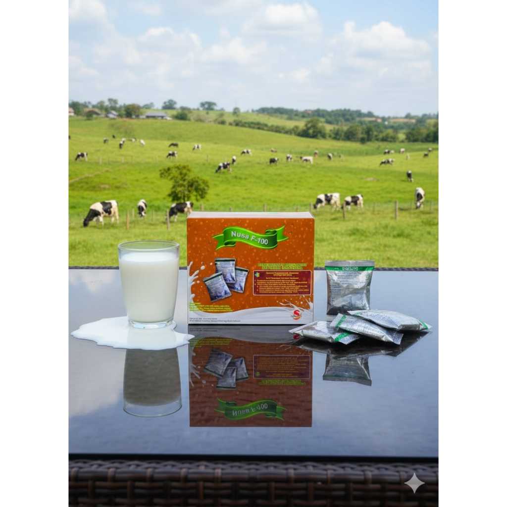 Susu Nusa F-100 Susu Formula Penambah Berat Badan 1 Box Rasa Original
