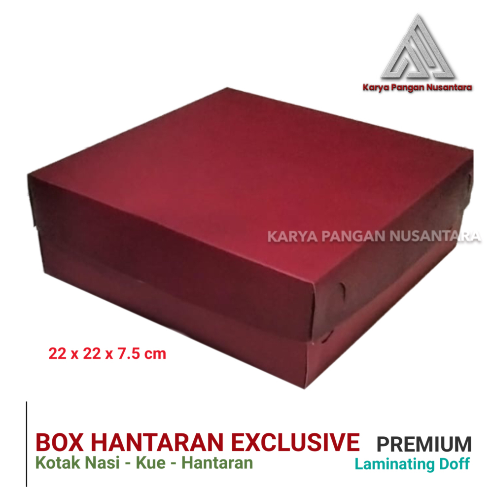 BOX HANTARAN EXCLUSIVE MERAH KOTAK NASI PREMIUM MERAH KOTAK KUE KOTAK HANTARAN PREMIUM EKSKLUSIF MER