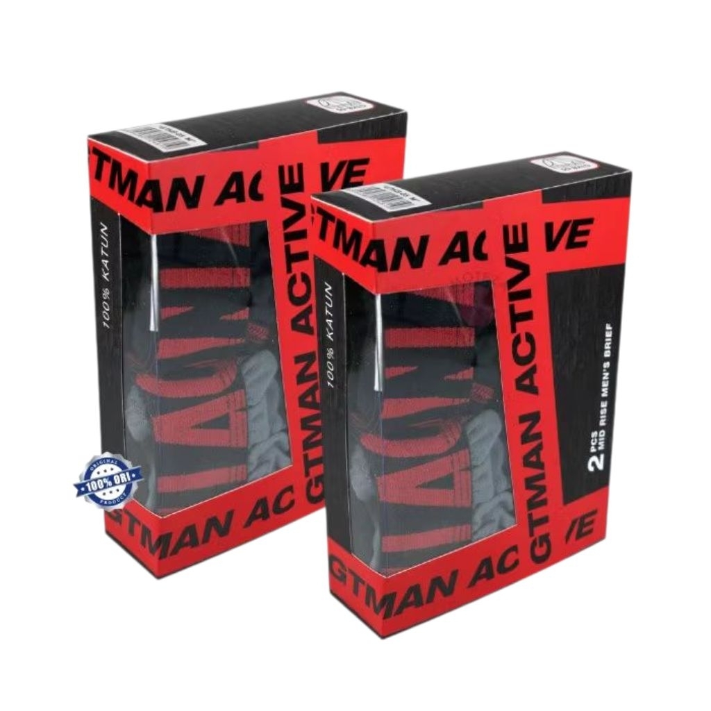 CELANA DALAM PRIA GT MAN GTKB 05 CD PRIA GT MAN BRIEF DEWASA 1 KONTAK ISI 2PCS