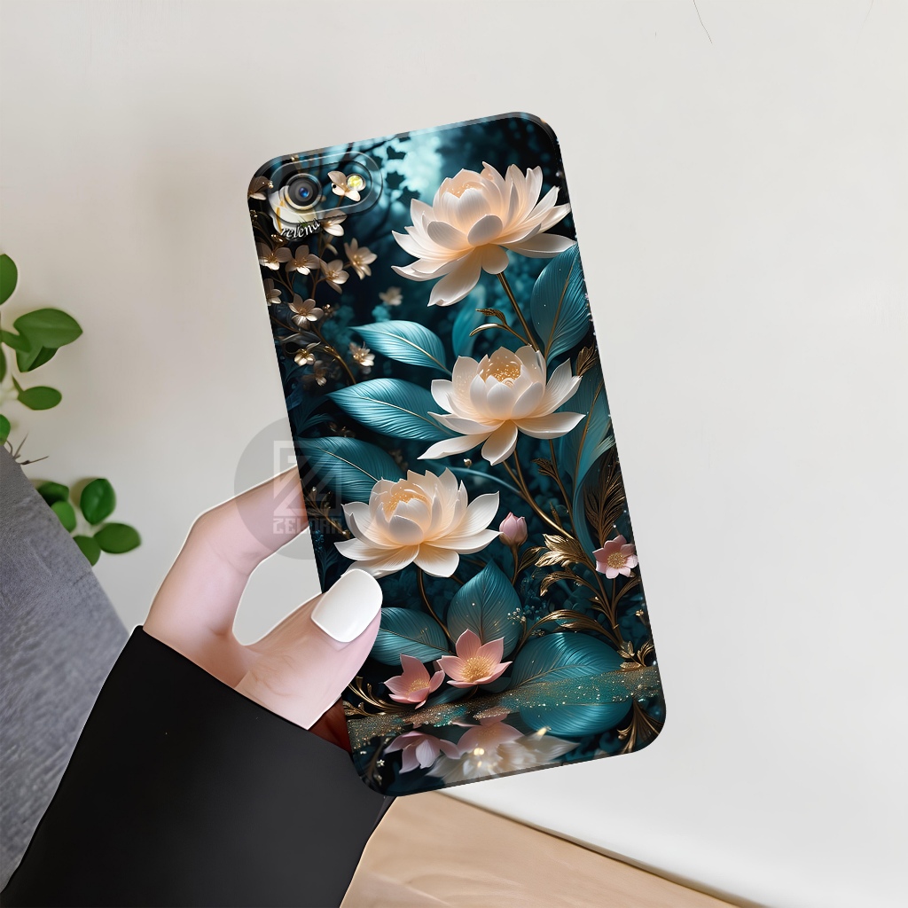 Case Oppo A57 2016 Fashion Case Bunga Softcase Oppo A57 2016 Case Pro Camera Casing Oppo A57 2016 Pe