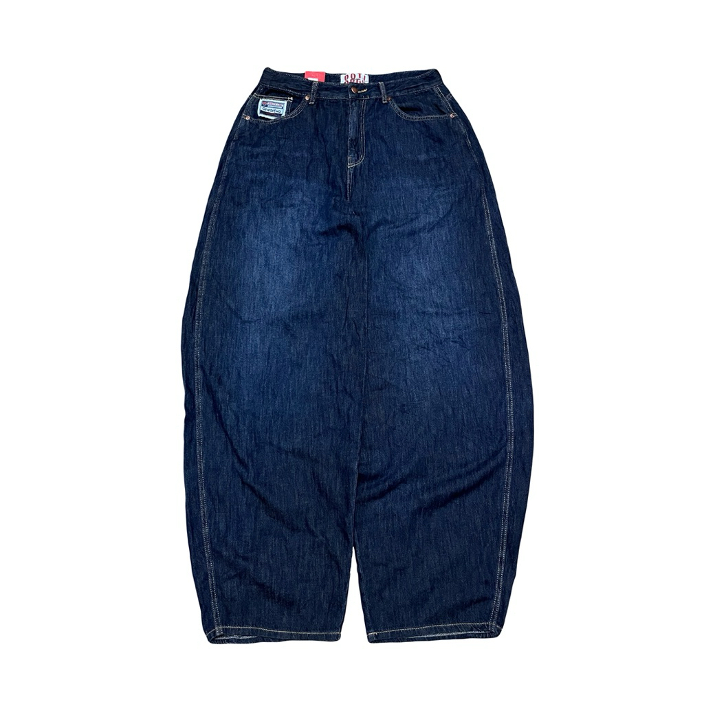 celana panjang jeans denim baggy pants OOTJ oneortwo