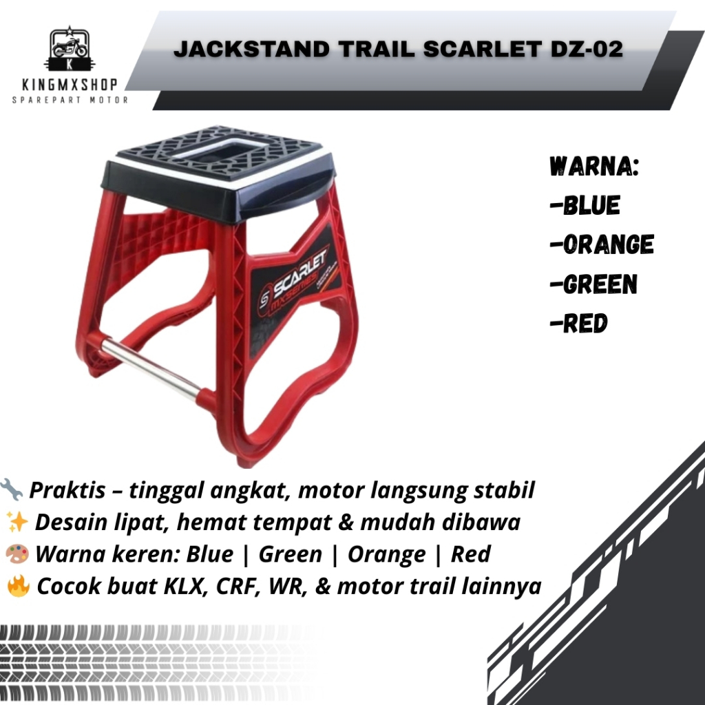 Jackstand Trail DZ - 02 Scarlet
