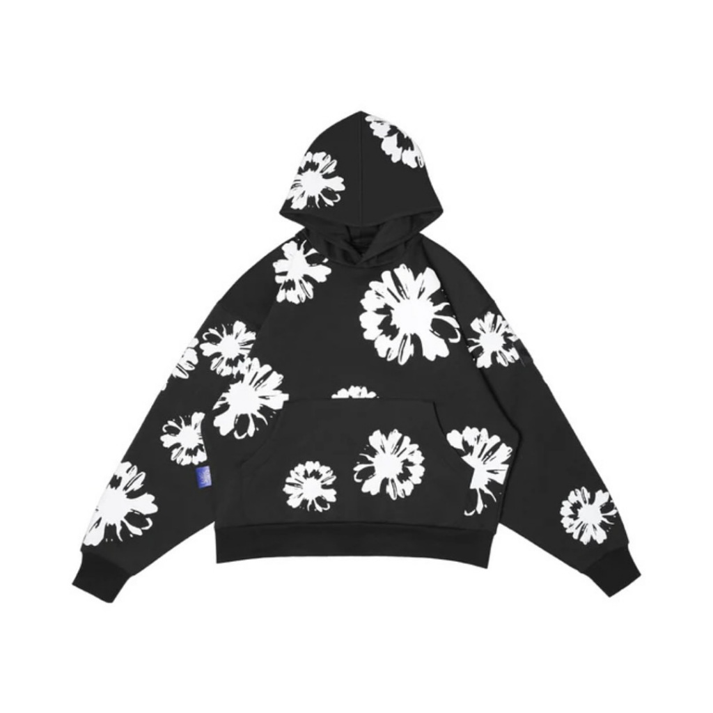 W Essentiels Hoodie Valensole Black - 100% ORIGINAL RESMI