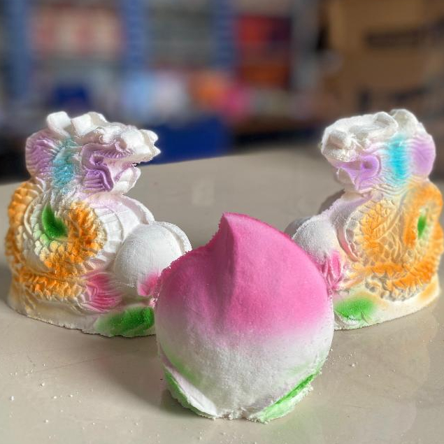 WANG LAI PUTU KUE PUTU WANGLAI NAGA DELIMA KECIL SEDANG BESAR WIJEN