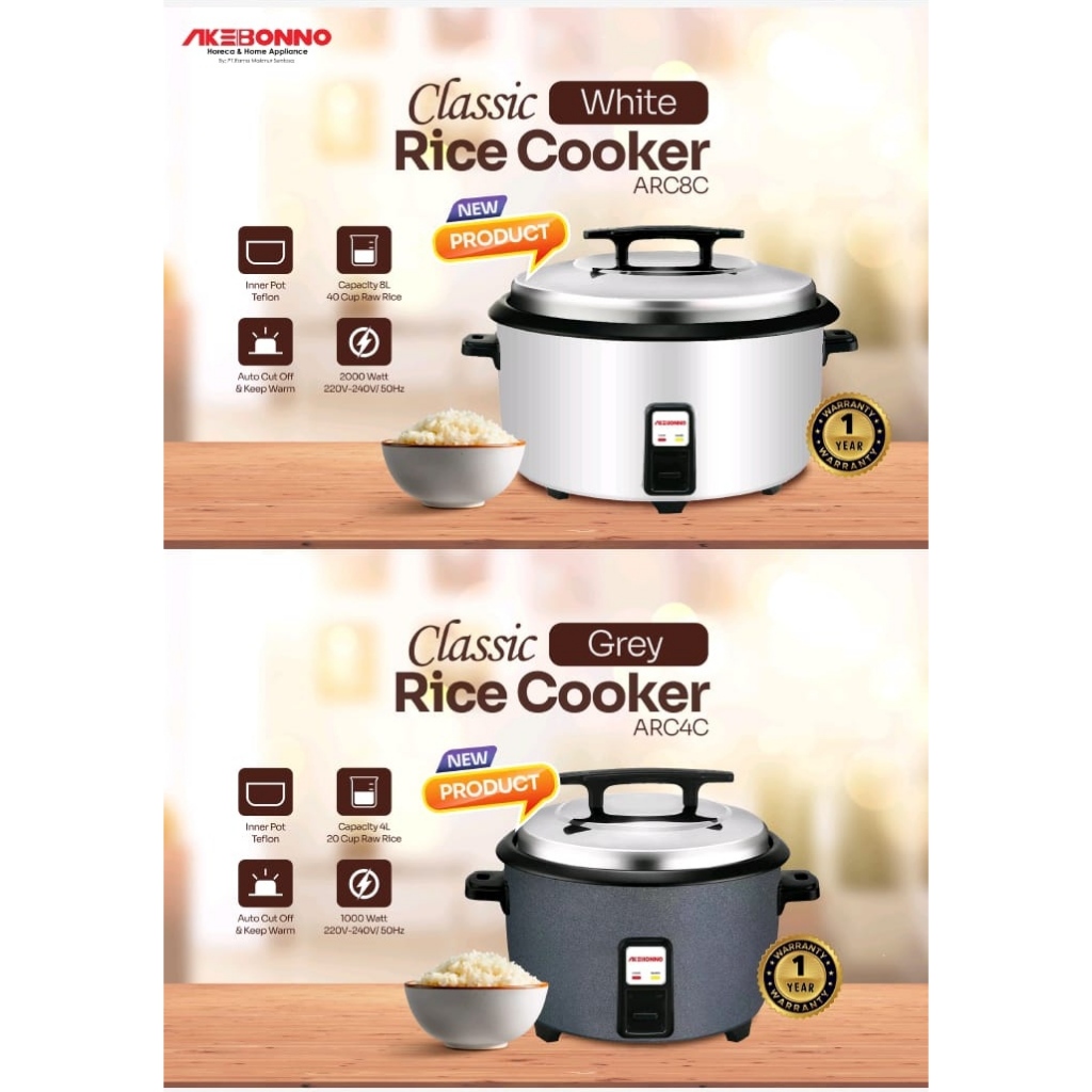 AKEBONNO Rice Cooker Listrik - CLASSIC SERIES
