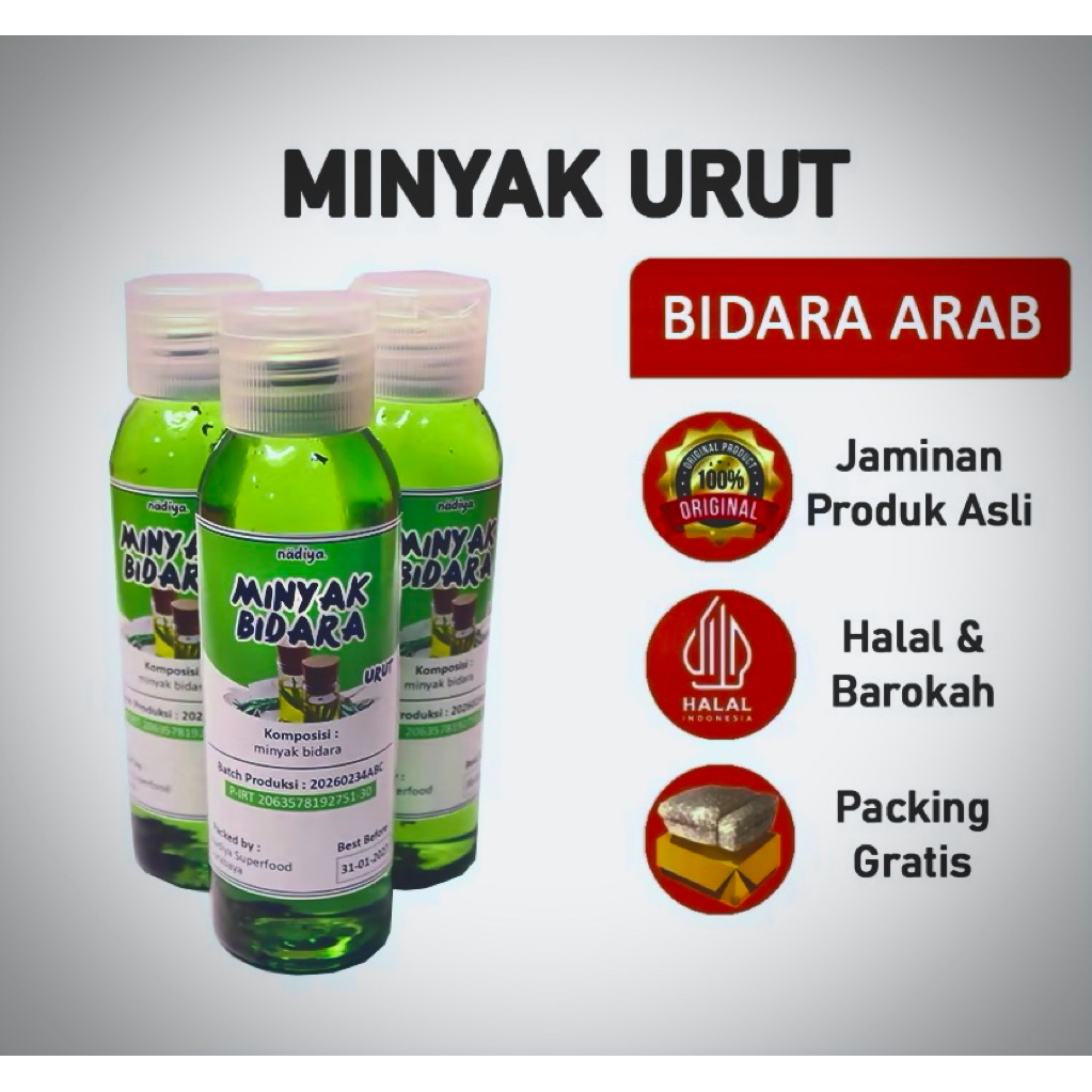 Minyak Urut Bidara Asli