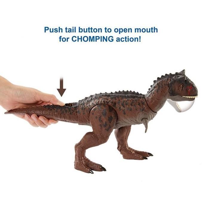 ASLI ASLI Jurassic World Camp Cretaceous Control 'N Conquer Carnotaurus Toro