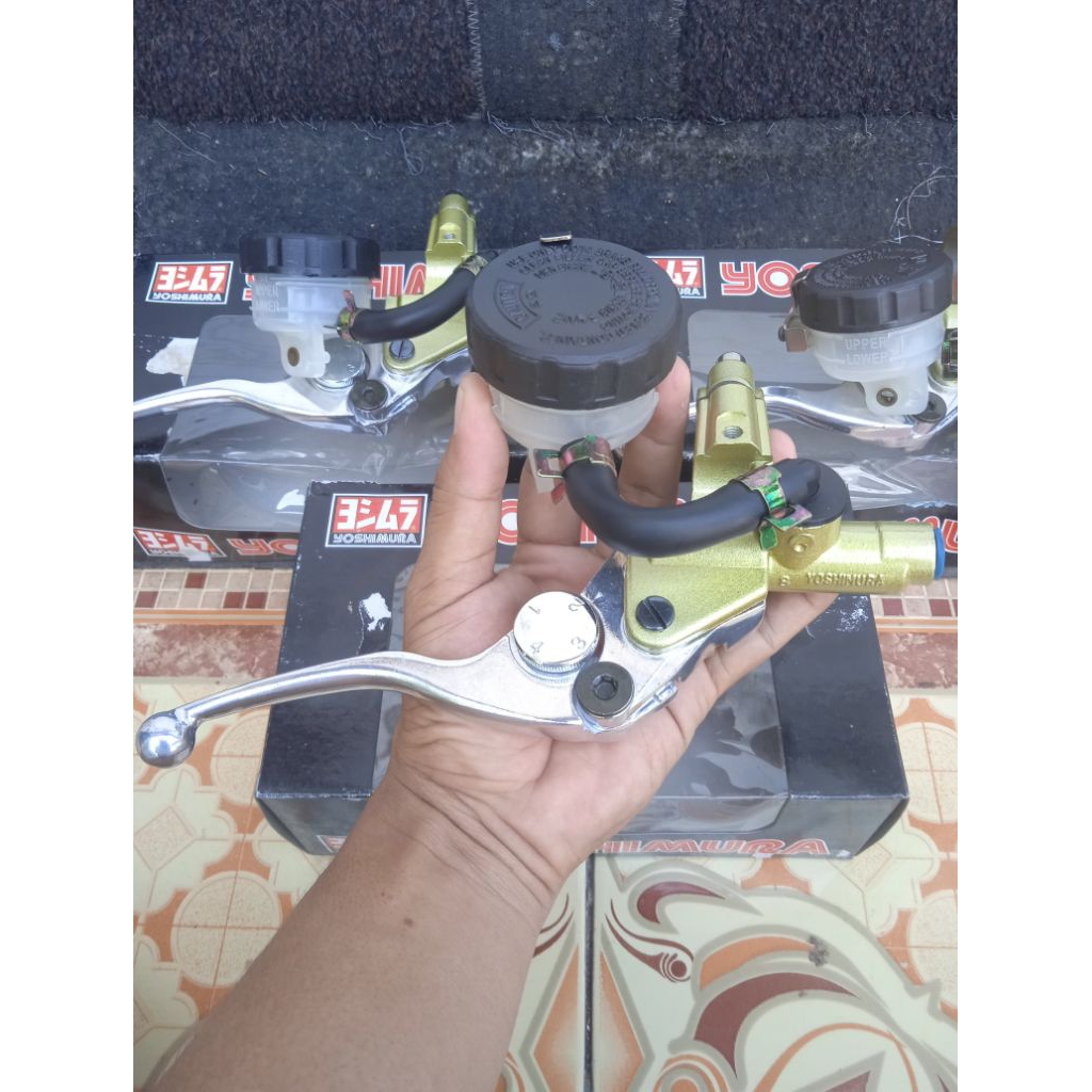 master rem Yoshimura old original thailand handle pendek adjustable