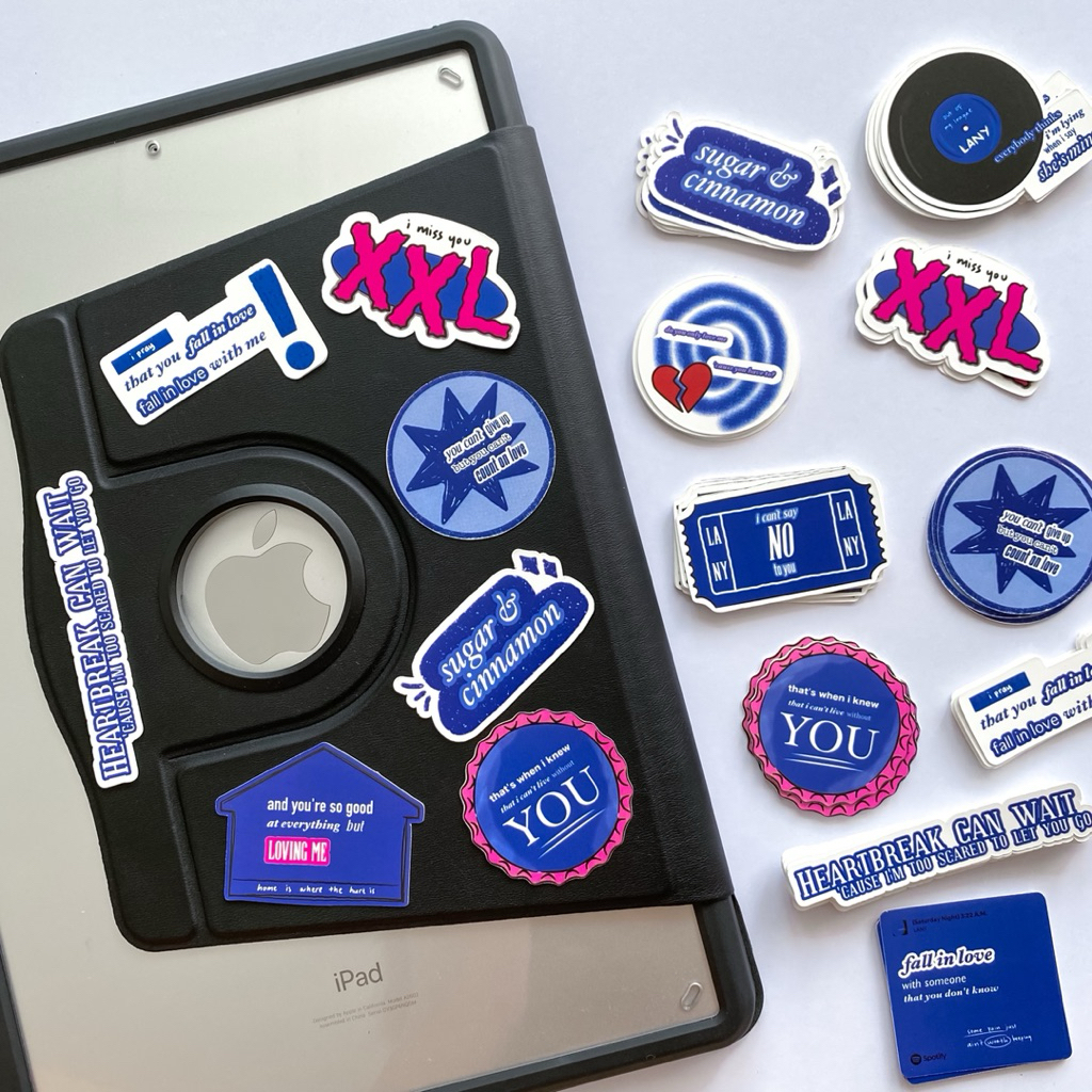 [READY] LANY A Beautiful Blur Sticker Vinyl Stiker Dekorasi Lucu