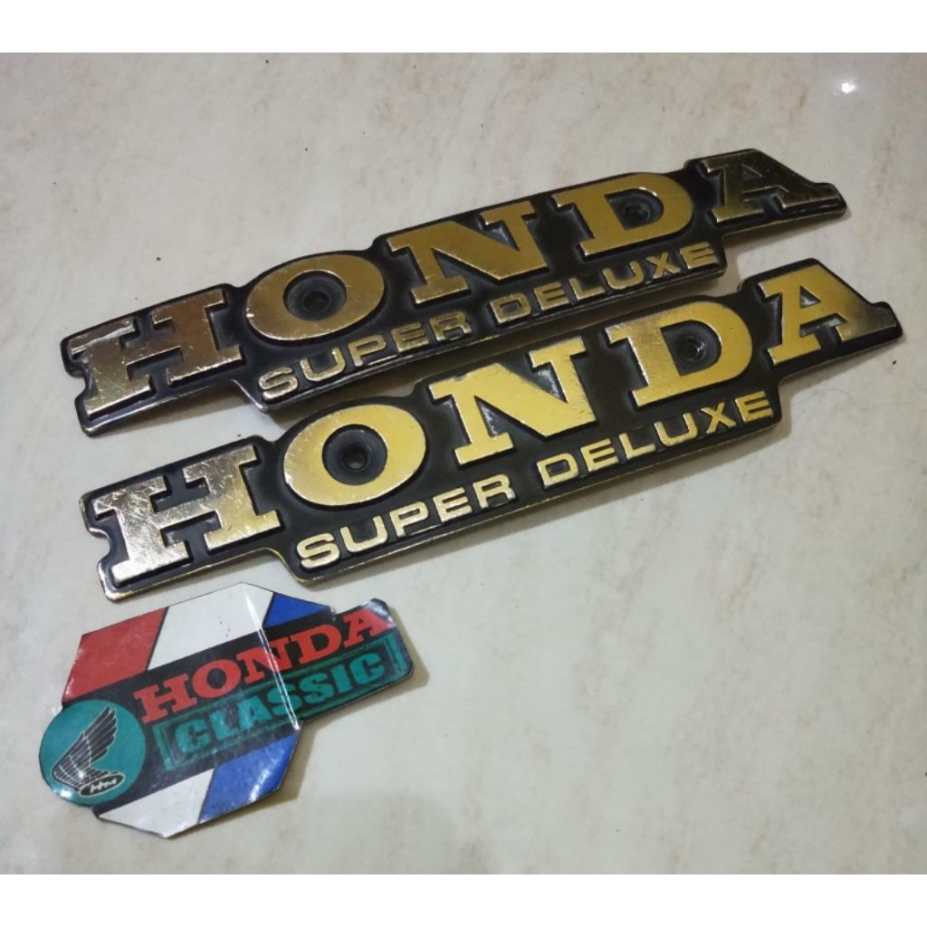 Emblem tangki gl100 original copotan