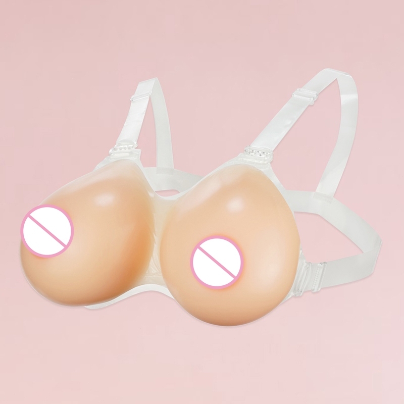 Pembentuk Payudara Silikon Payudara Palsu Buatan untuk Crossdresser  Waria Banci Drag Queen Cosplay