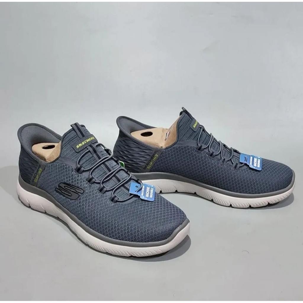 sepatu slip on Skechers size 45 original