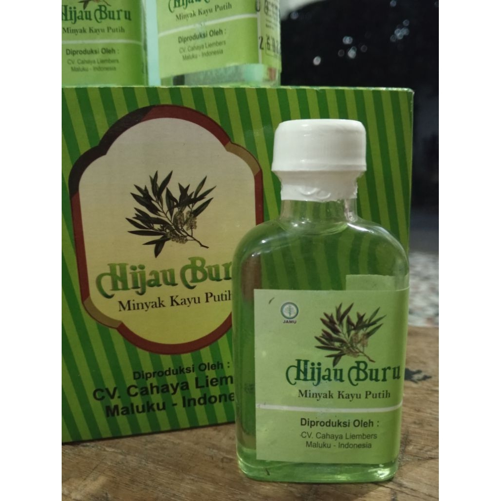 Minyak Kayu Putih Cap Hijau Buru