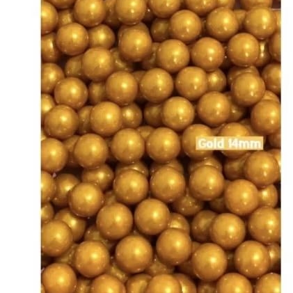 

Spikel/Sprinkle GOLD DOFF 4MM/6MM/8MM/10MM/14MM 10gr(BISA DIMAKAN)