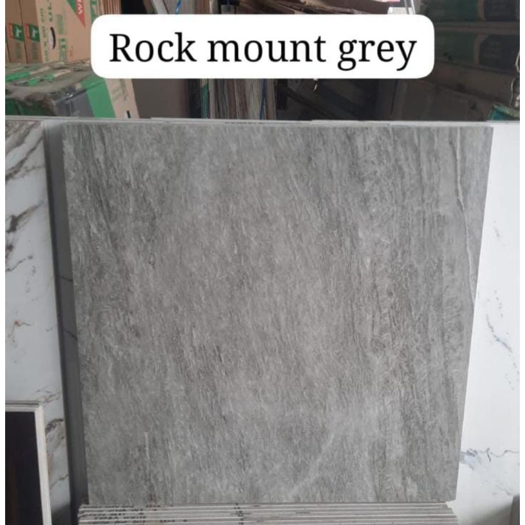 Granit lantai matte 60x60 Rock mount grey - invinity