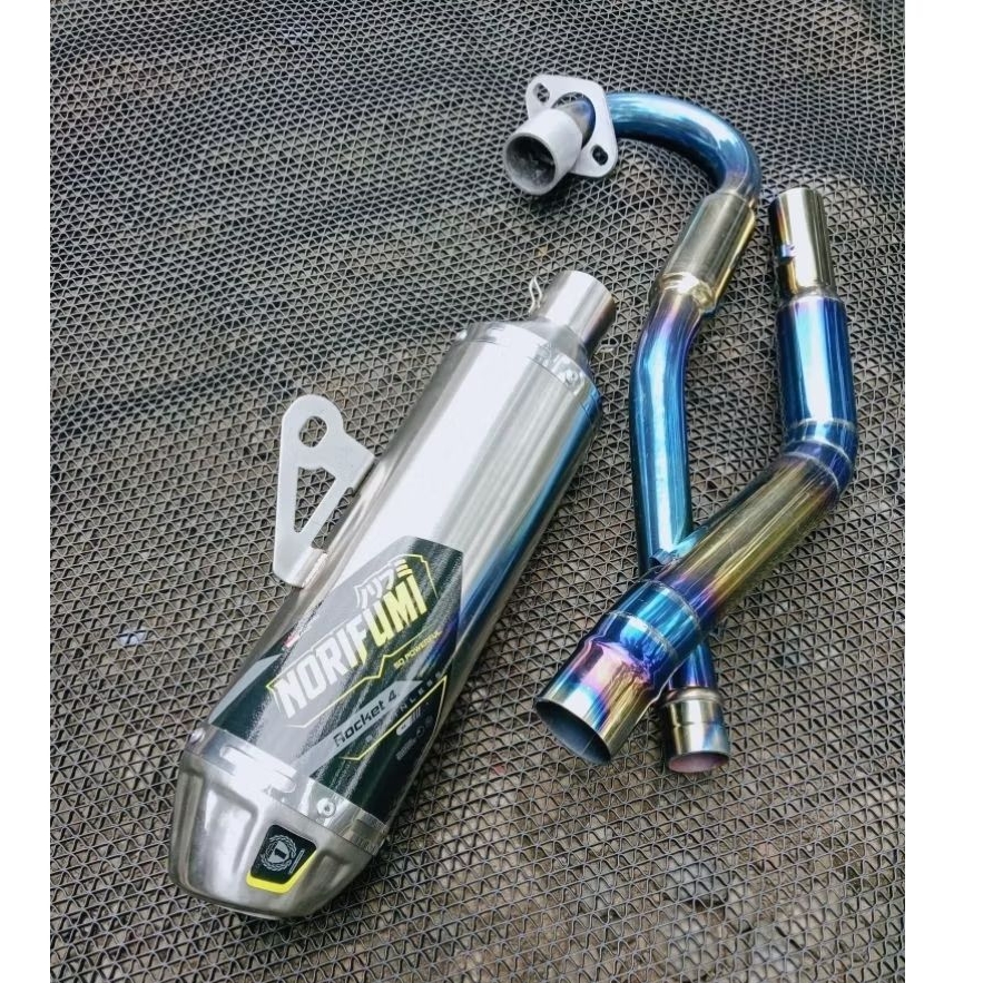 Open Spec canister Norifumi 1set elbow exhaust for motorcycle Klx 150 Crf 150 KSR110/125 pro Msx 110