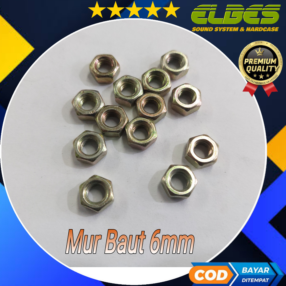 MUR BAUT M6 RING BAUT 10MM