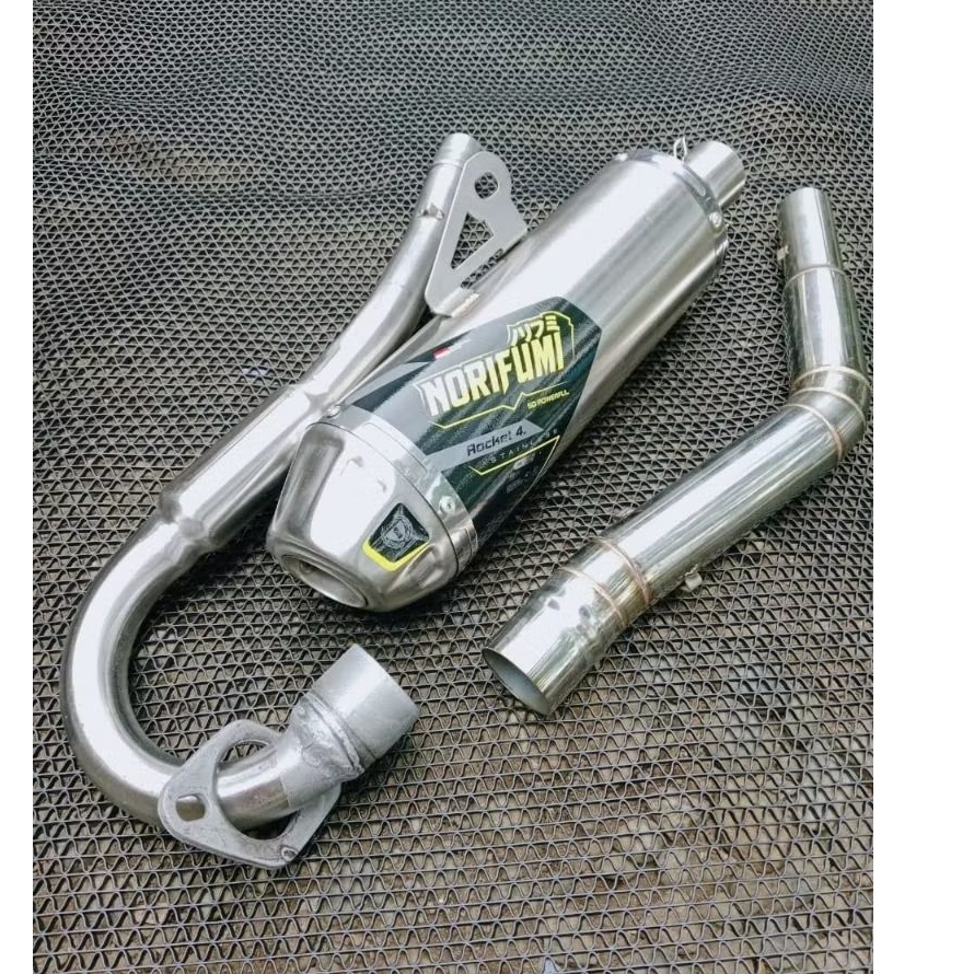 Open Spec canister Norifumi 1set elbow exhaust for motorcycle Klx 150 Crf 150 KSR110/125 pro Msx 110