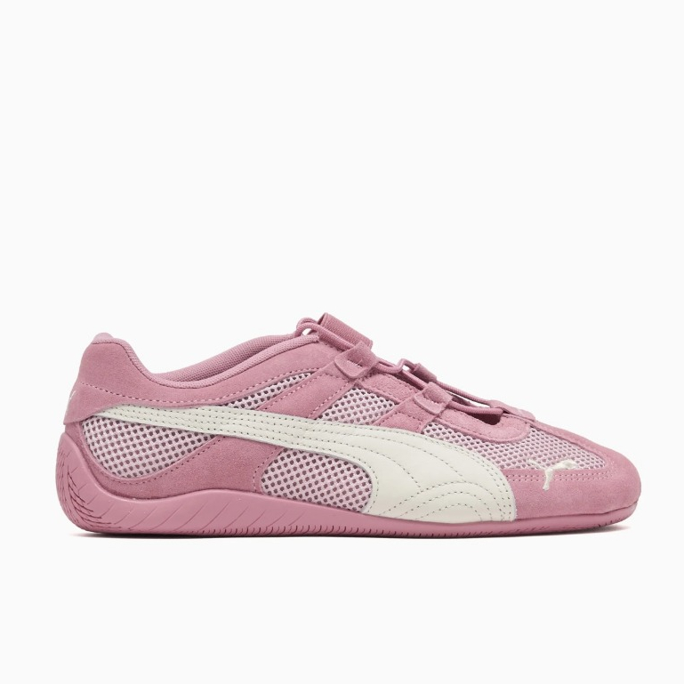Sepatu Sneakers Wanita Puma Speedcat Go Pink Warm White Original 403589-06