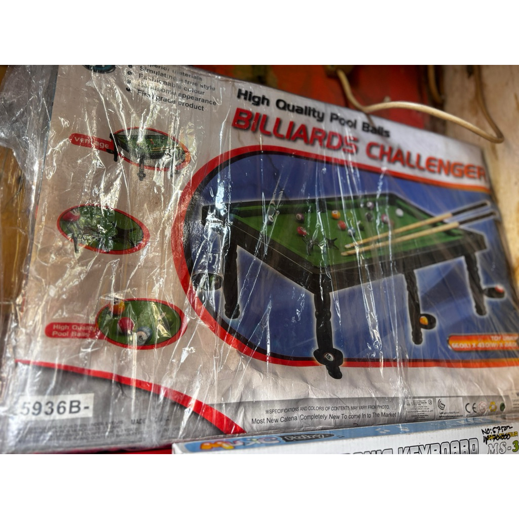 meja biliar mini anak