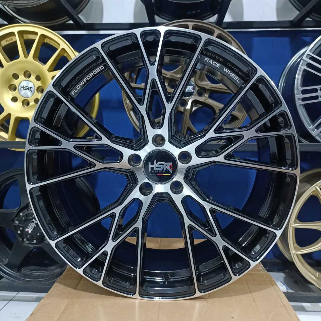 Velg Mobil HSR Omachi R20 Ring 20 PCD 5x112 | Velg Racing Elegan Mercy VW Audi