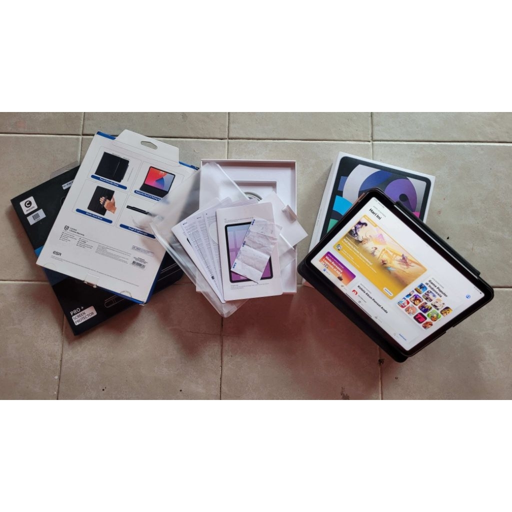 Apple iPad Air 4 ex iBox 64Gb WiFi Only, Second MULUS, Bekas TERAWAT, Fullset
