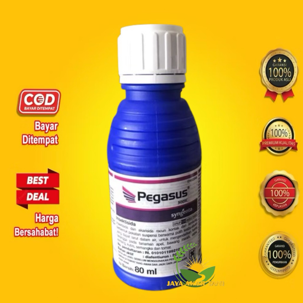 INSEKTISIDA - PEGASUS 500 SC - 80 ml - Syngenta diafentiuron samite rotraz