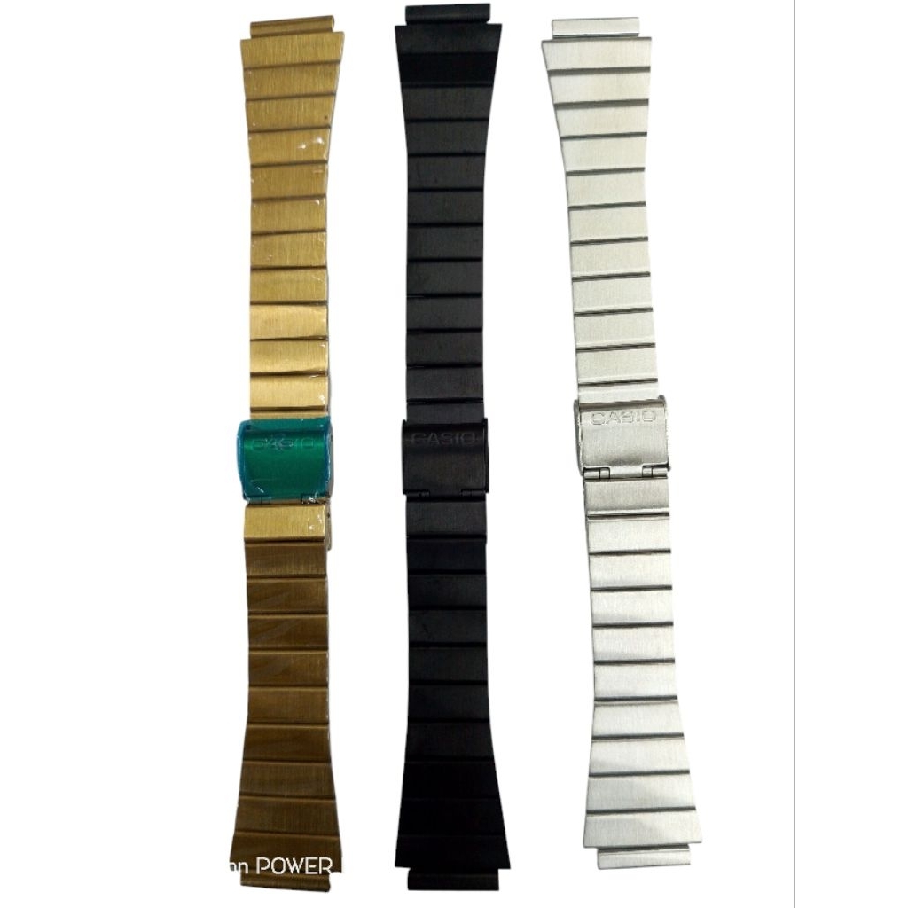Rantai/Strap CASIO AE 1000 DLL Stainless Steel Logo CASIO 18MM FREE PEN DAN REMOVER