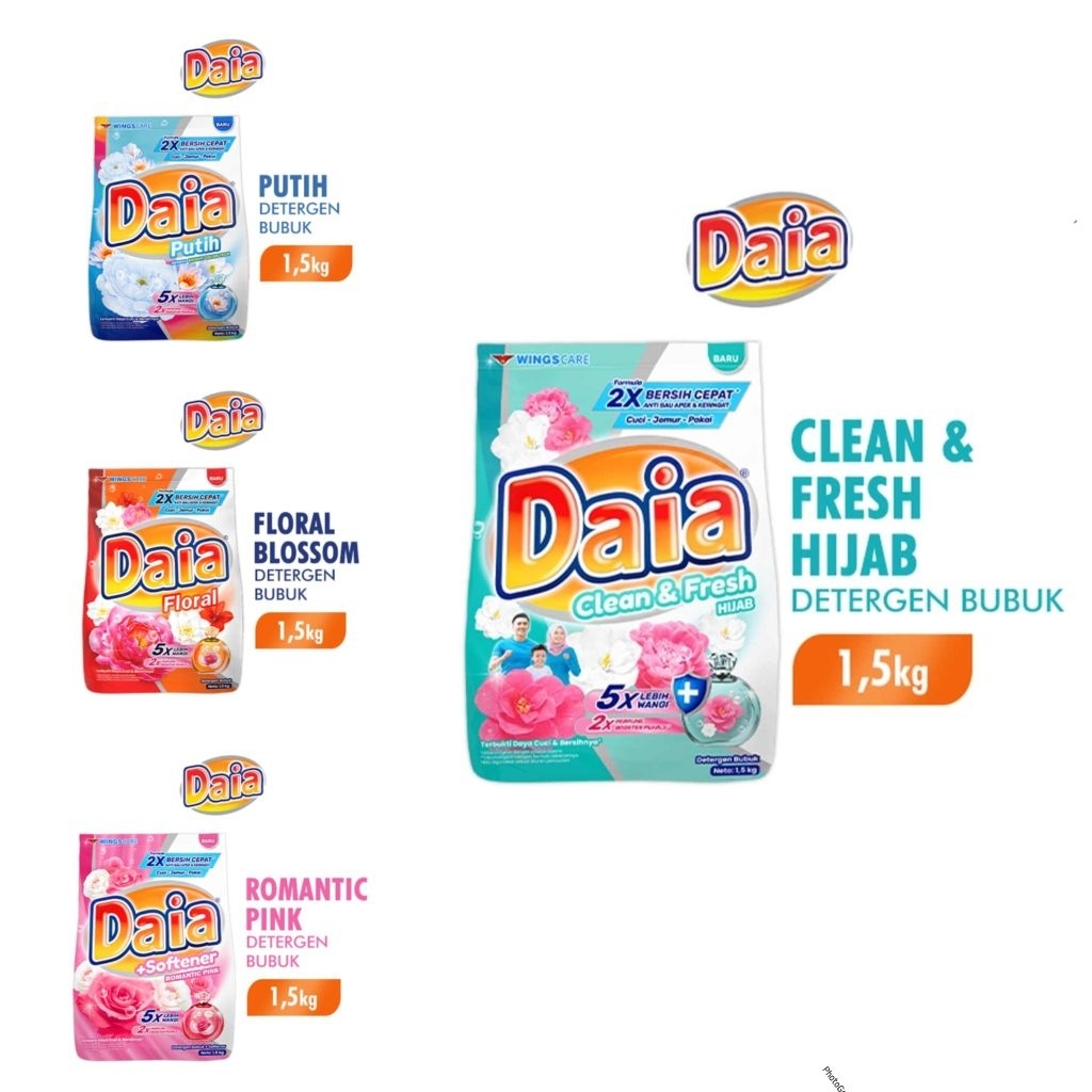 Daia Deterjen Bubuk 1.5kg
