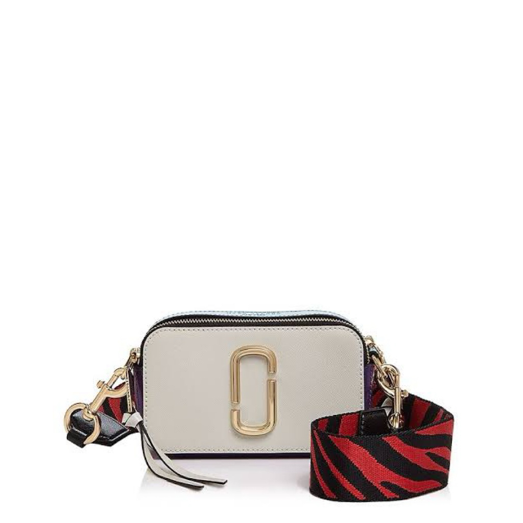 Tas MJ Marc Jacobs Wanita Snapshot Camera Leather Bag