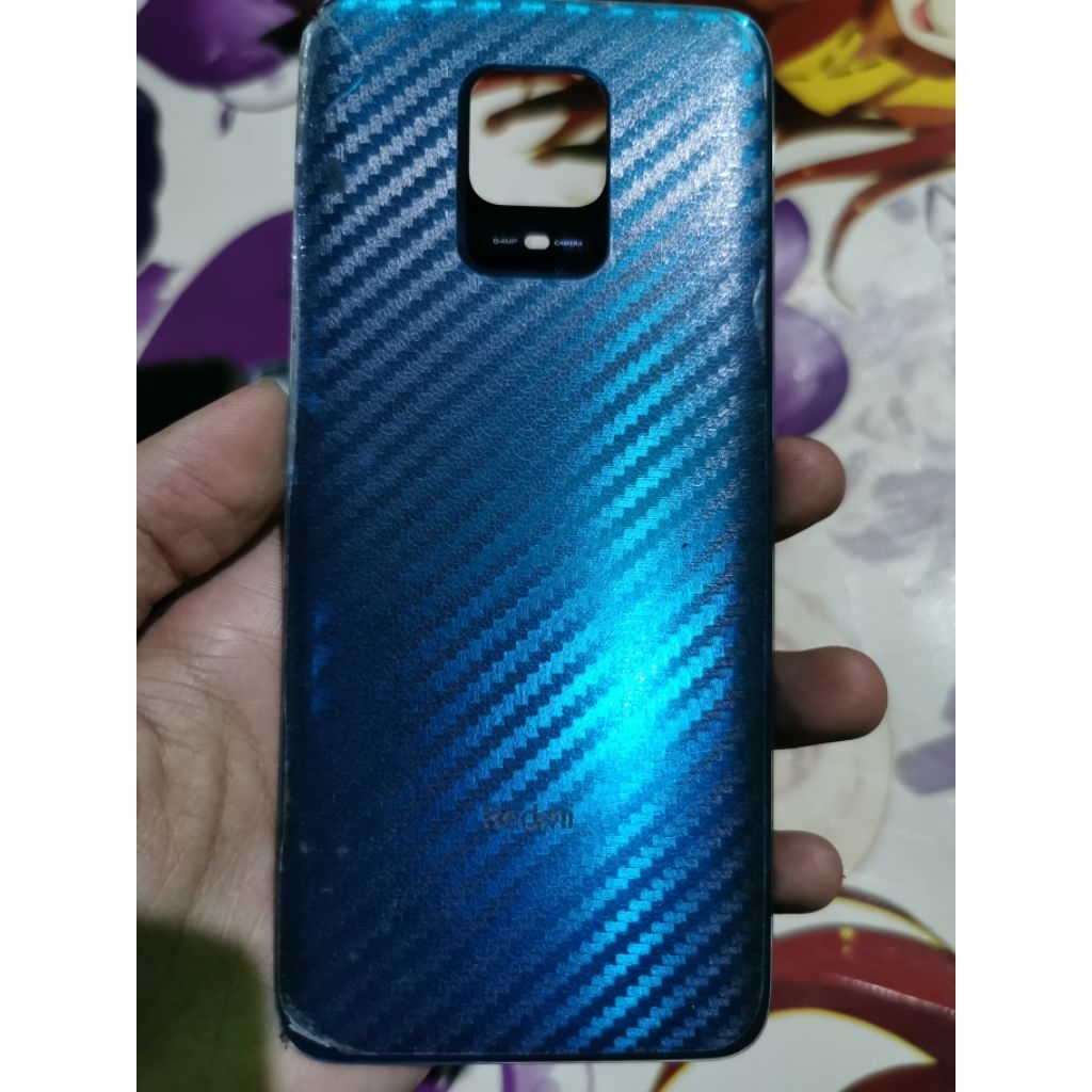 BACKDOOR REDMI NOTE 9 PRO TROPICAL GREEN MINUS RETAK