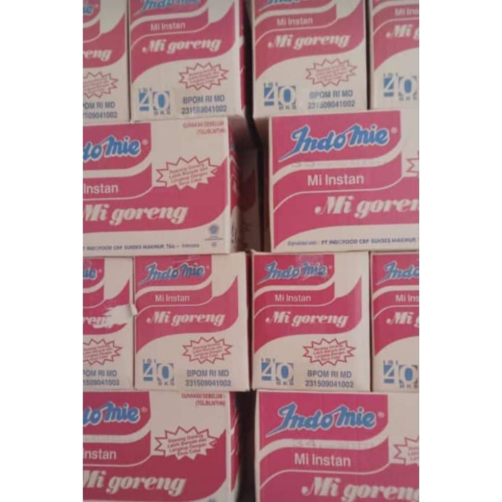 

mie instan kartonan isi 40pcs per dus