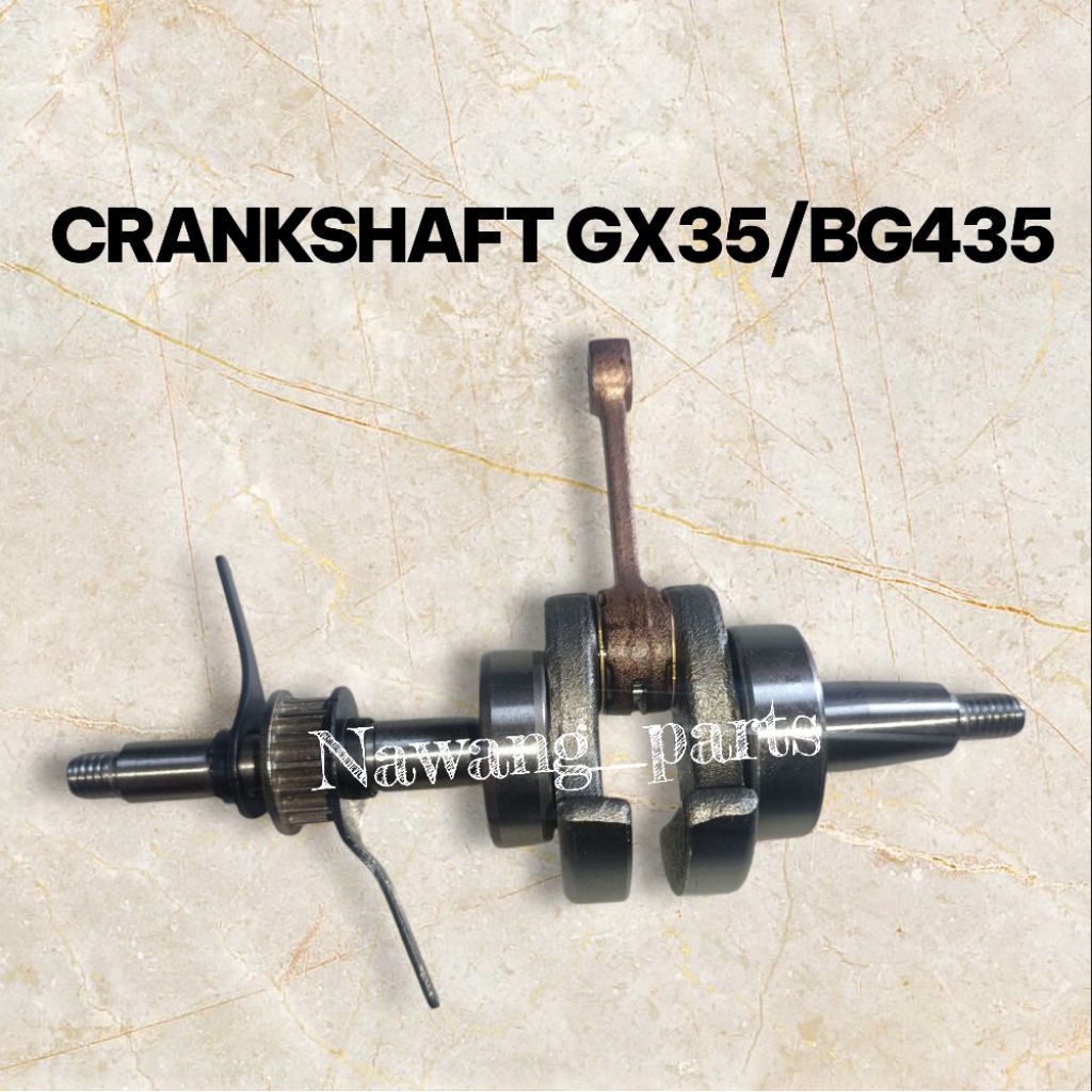 GX35 BG435 Crankshaft/kruk as bg435/gx35