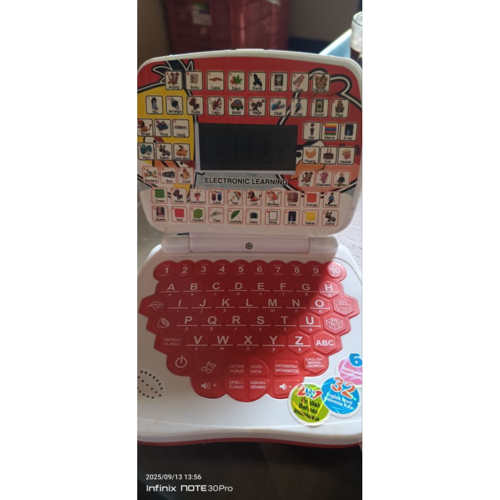 Mainan laptop anak ada layar / Mainan edukasi anak / MAINAN EDUKASI LAPTOP ANAK  + LAYAR / MAINAN LA