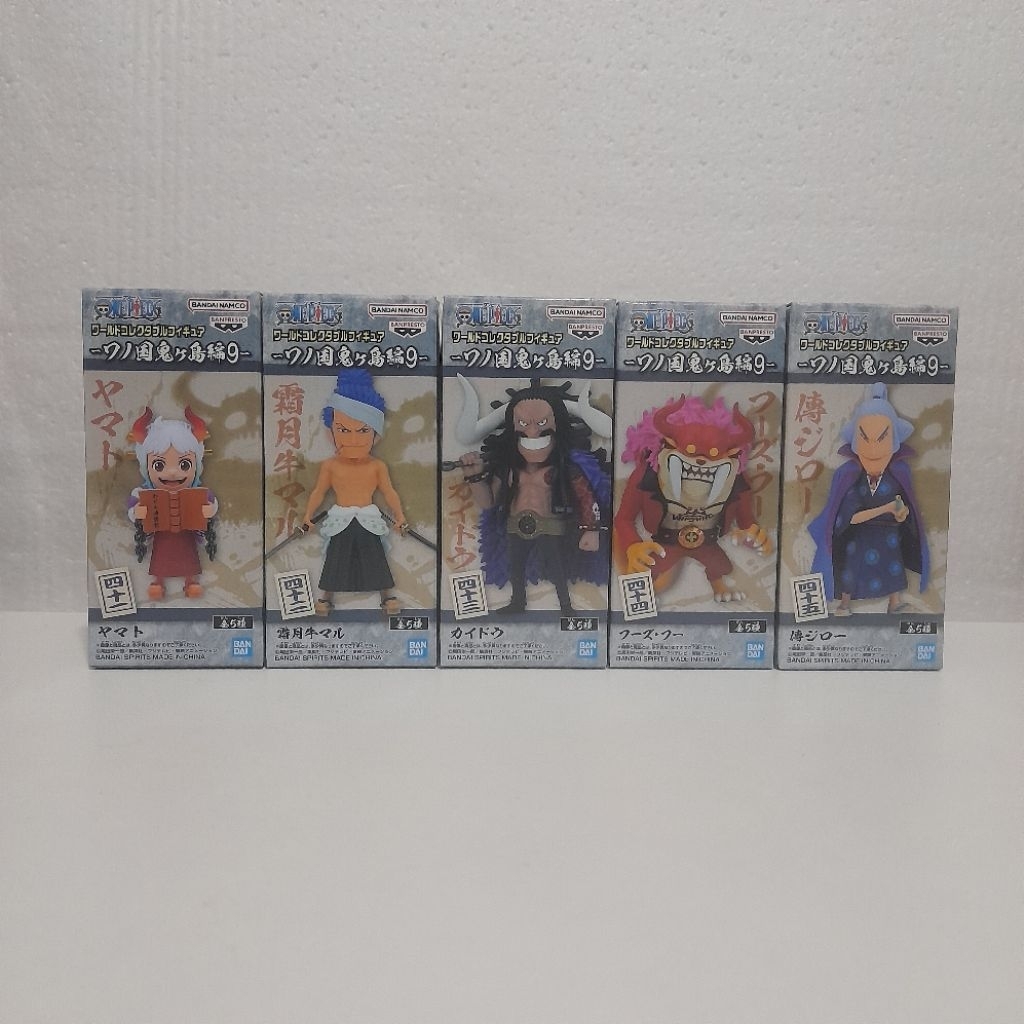 WCF ONE PIECE ORIGINAL WCF WANOKUNI ONIGASHIMA VOL 9 (YAMATO USHIMARU KAIDO WHO WHO DENJIRO) JAPVER 