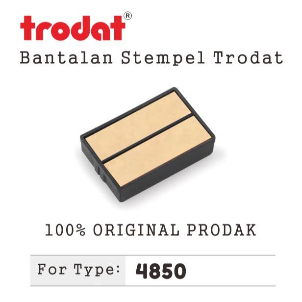 

Replacement Ink Pad / Bantalan Trodat Original Type 4850 Tanpa Warna