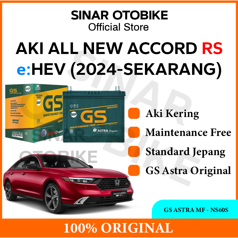 AKI ALL NEW ACCORD RS eHEV GS ASTRA MF KERING NS60S