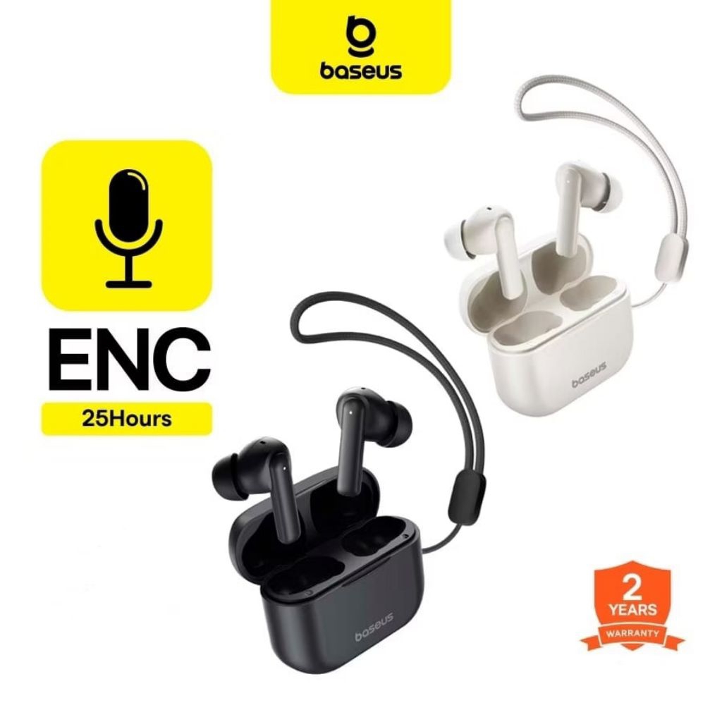 Baseus Bowie E17 Tws Headset Bluetooth 5.3 Earphone Wireless Original