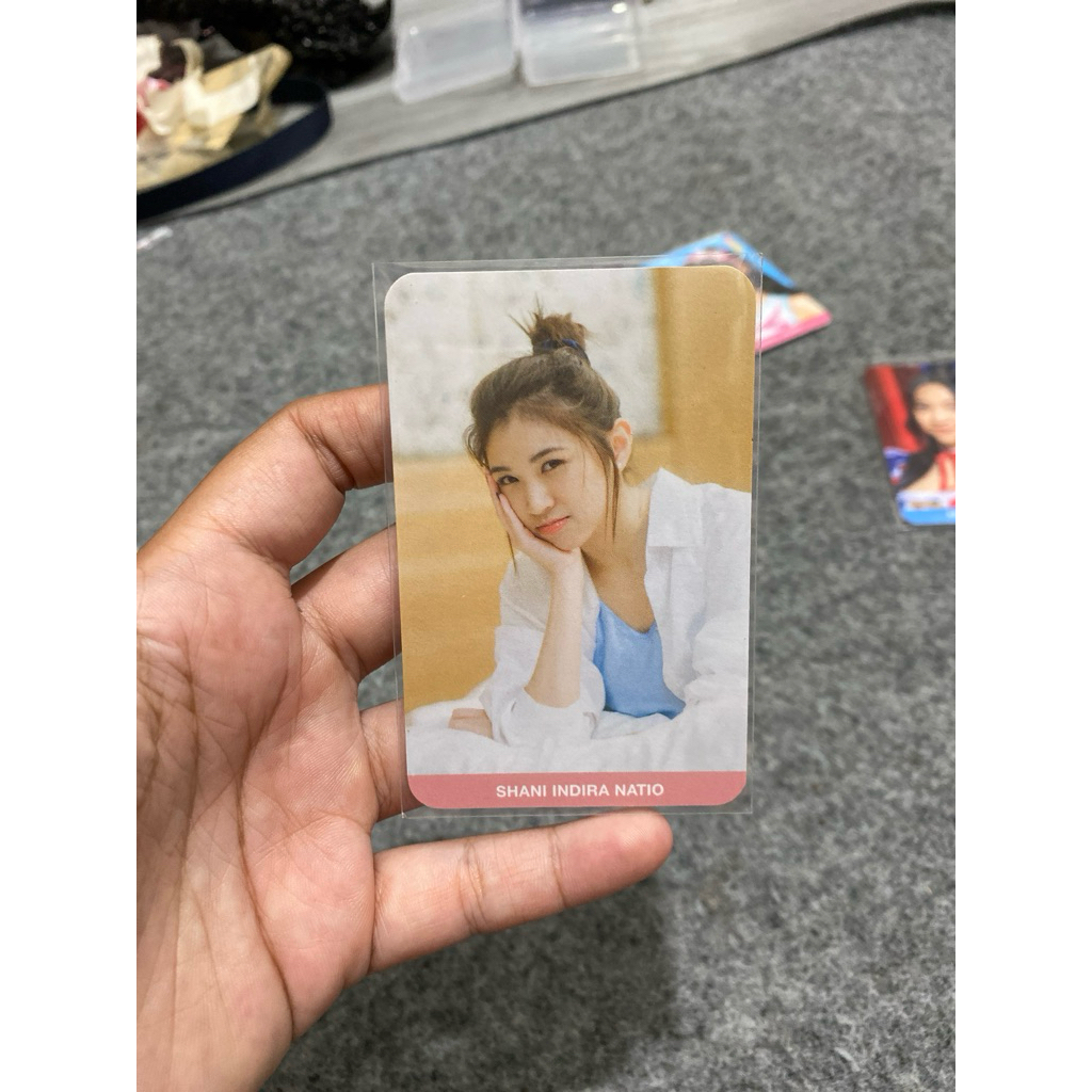 Photocard PC JKT48 Shani Morning Call OFC