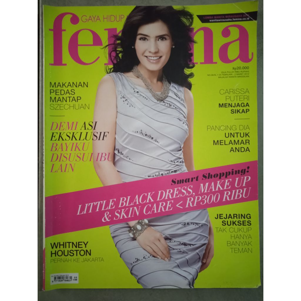 Majalah Femina No. 08/XL/25 Pebruari - 2 Maret 2012