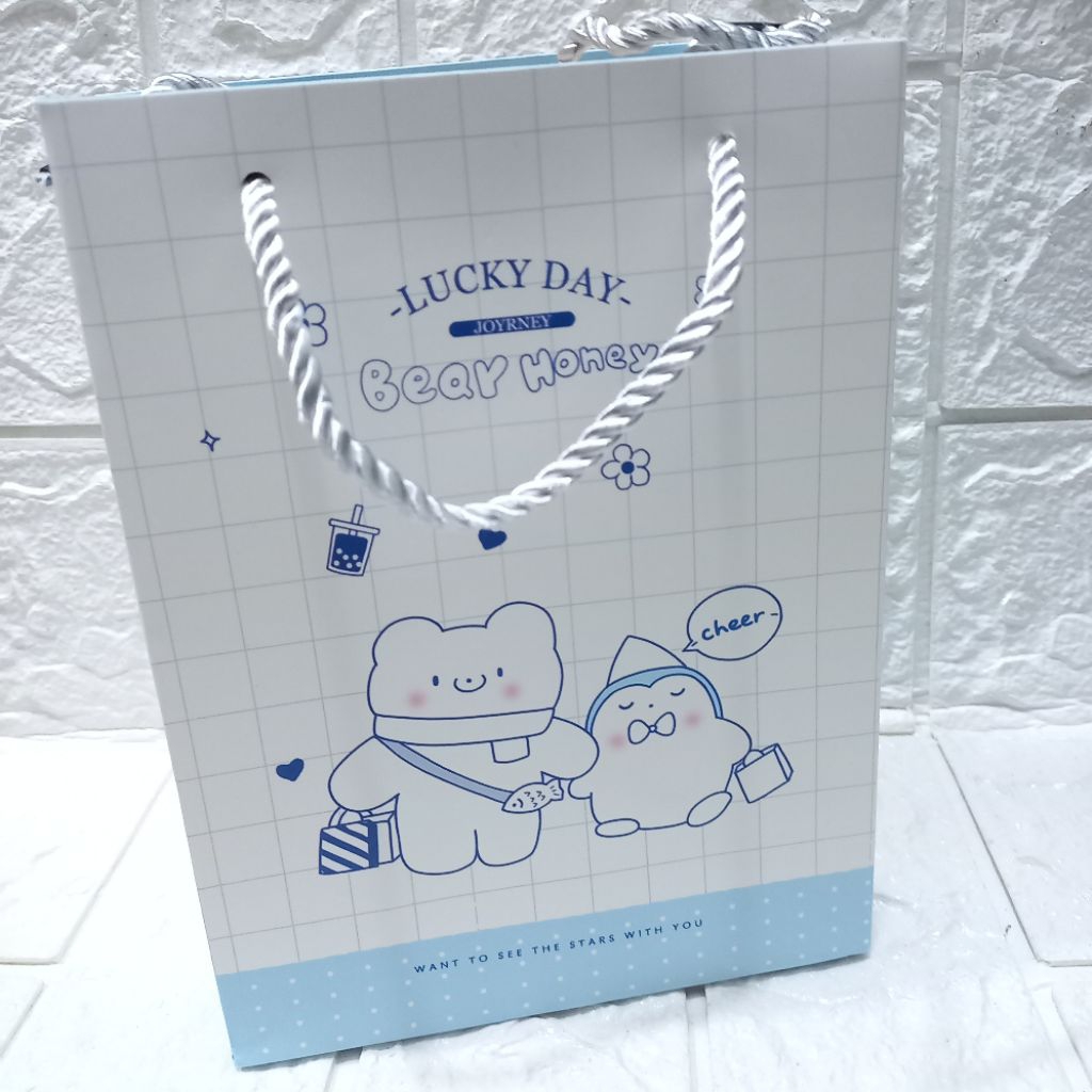 

PAPER BAG TALI 18X10X23CM/14,5X9,5X19CM