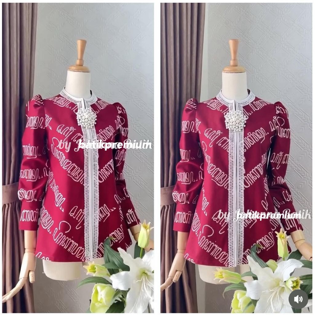 Johana Batik Atasan Katun Premium